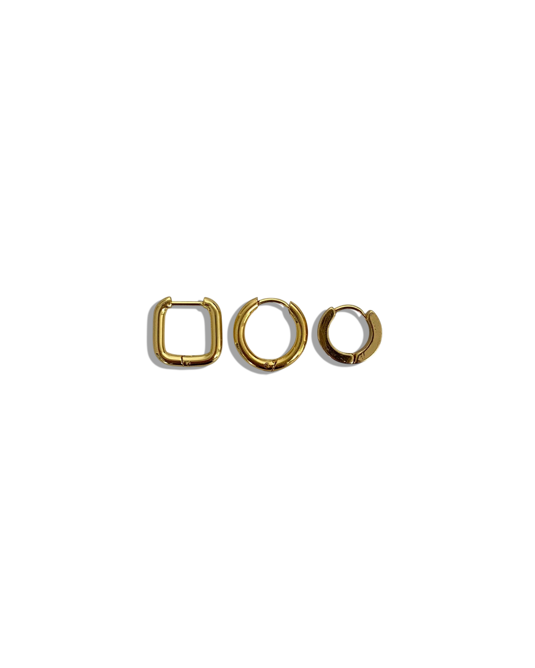 Hoops Earrings Set