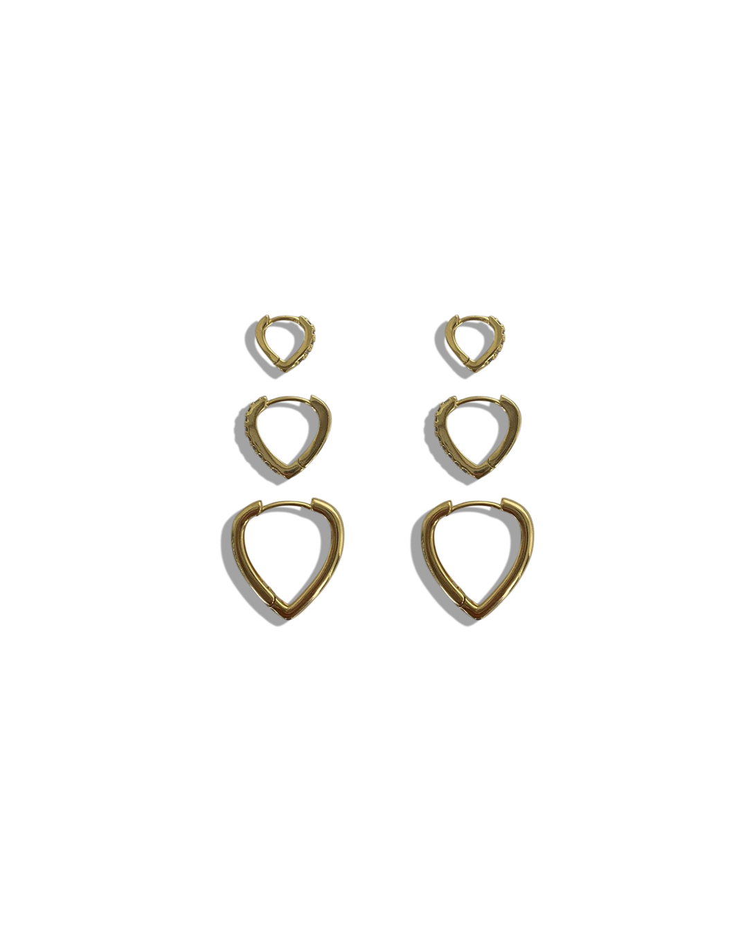 Hoops Earrings Set