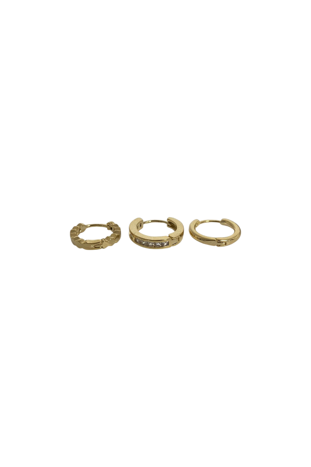 Hoops Earrings Set