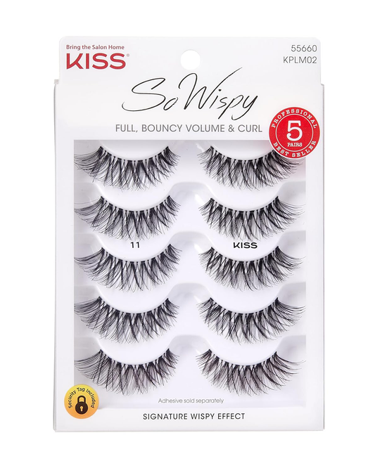 Kiss So Wispy Full , Bouncy Volume & Curls - 11 ( KPLM02)