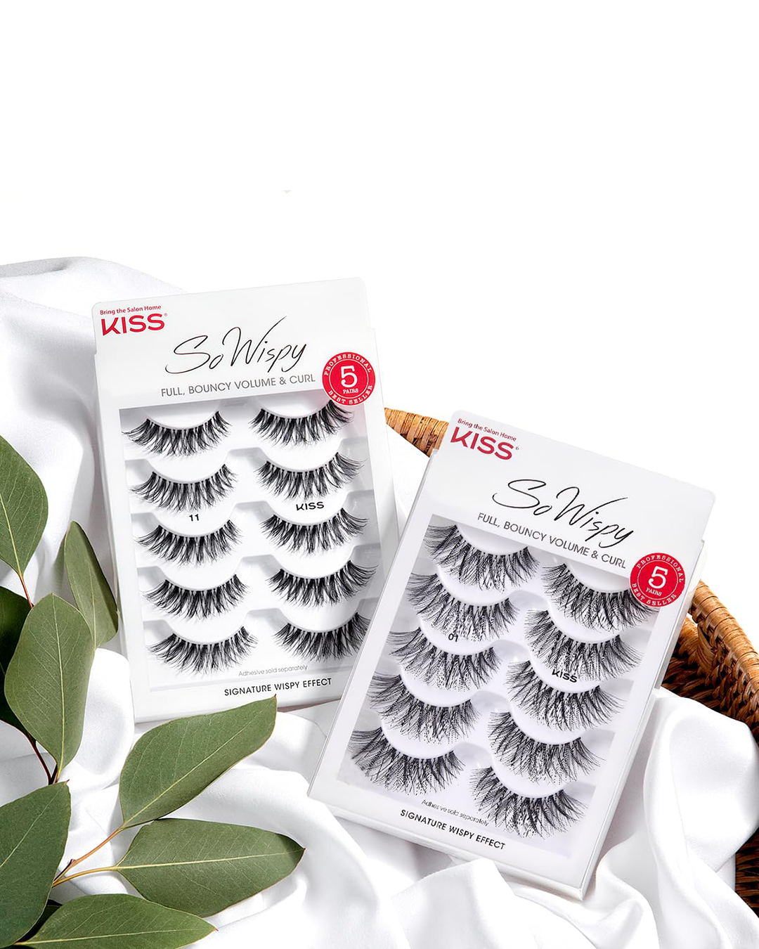 Kiss So Wispy Full , Bouncy Volume & Curls - 11 ( KPLM02)