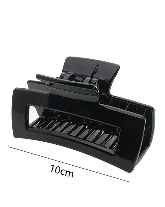 Large Rectangle Hair Claw Clip - D123