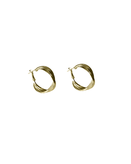 Twisted Hoops Earrings