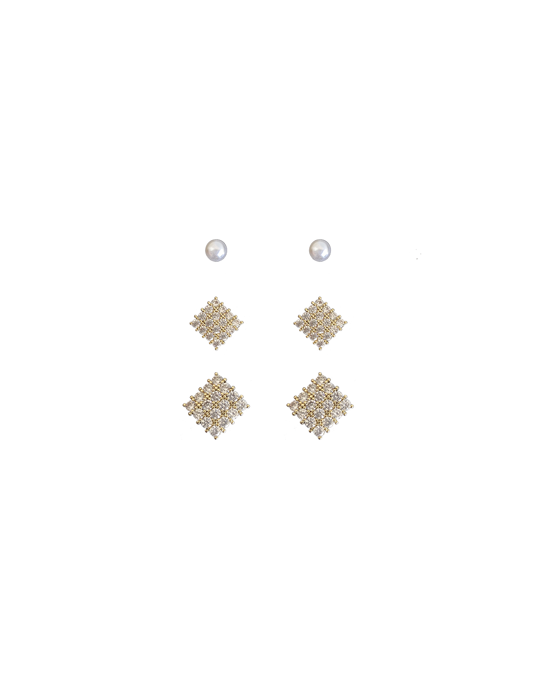 Stud Earrings Set