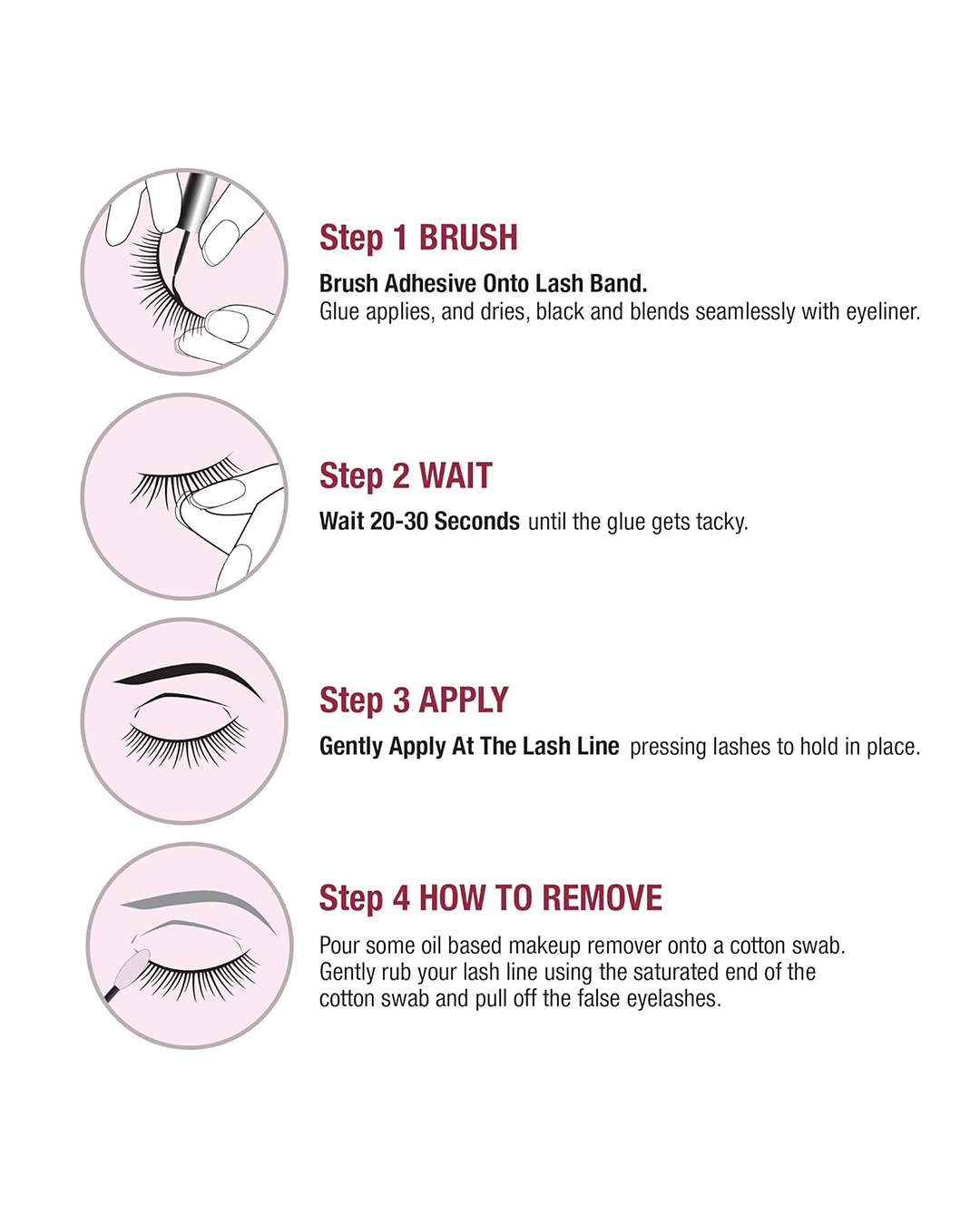 Kiss Super Strong Hold Eyelash Adhesive Glue - Black (KPEG05)