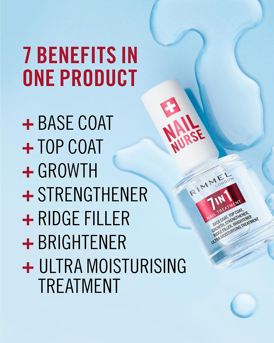 Rimmel London 7 IN 1 Nail Treatment Nail Nurse