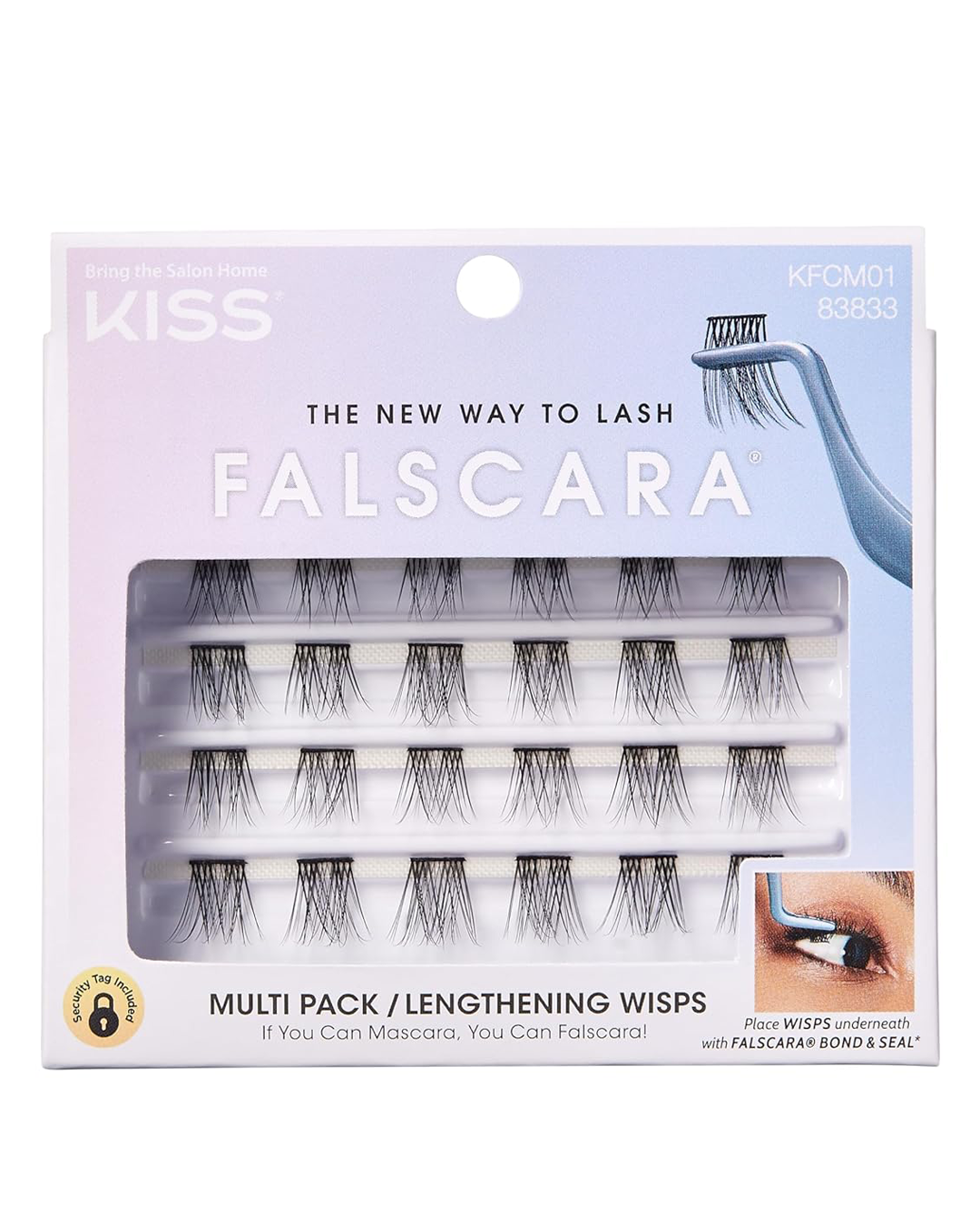 Kiss Falscara Eyelash Lengthening Wisps - (KFCM01)