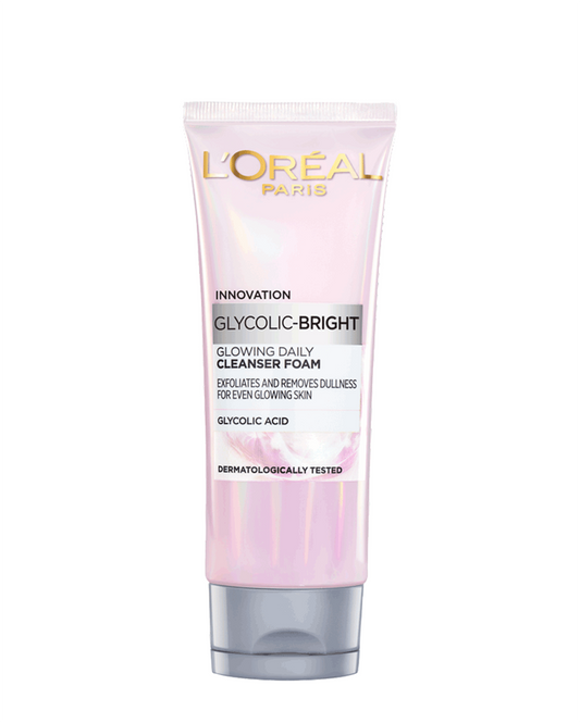 Loreal Glycolic-Bright Cleanser Foam 100ML