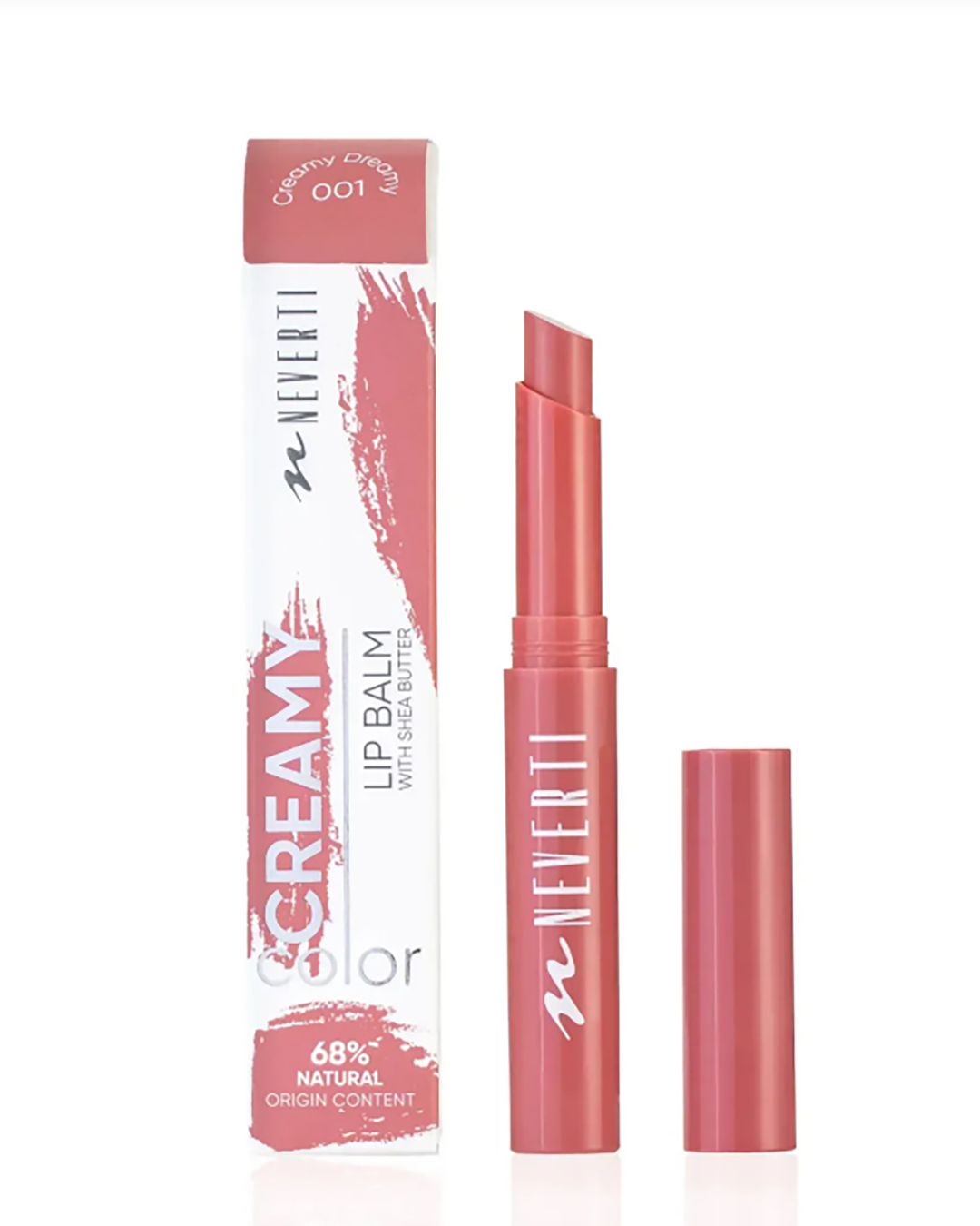 Neverti Cream Color Lip Balm