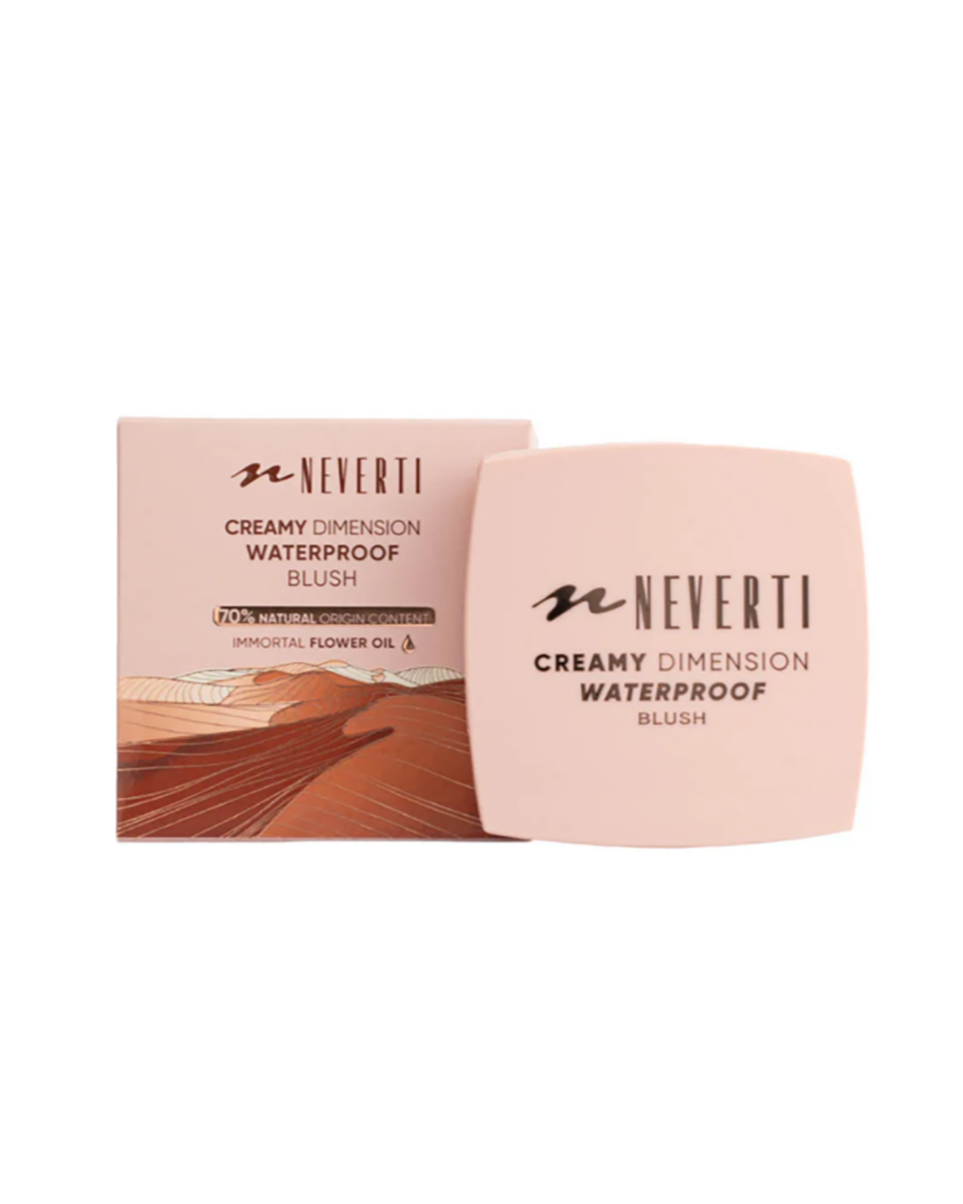 Neverti Creamy Dimension Waterproof Blush