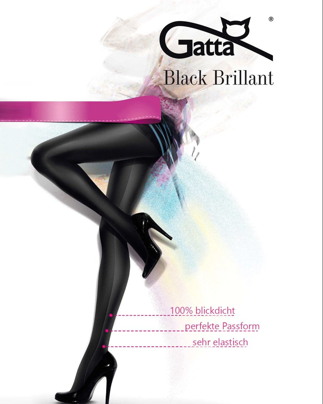Gatta black brilliant tights hot sale