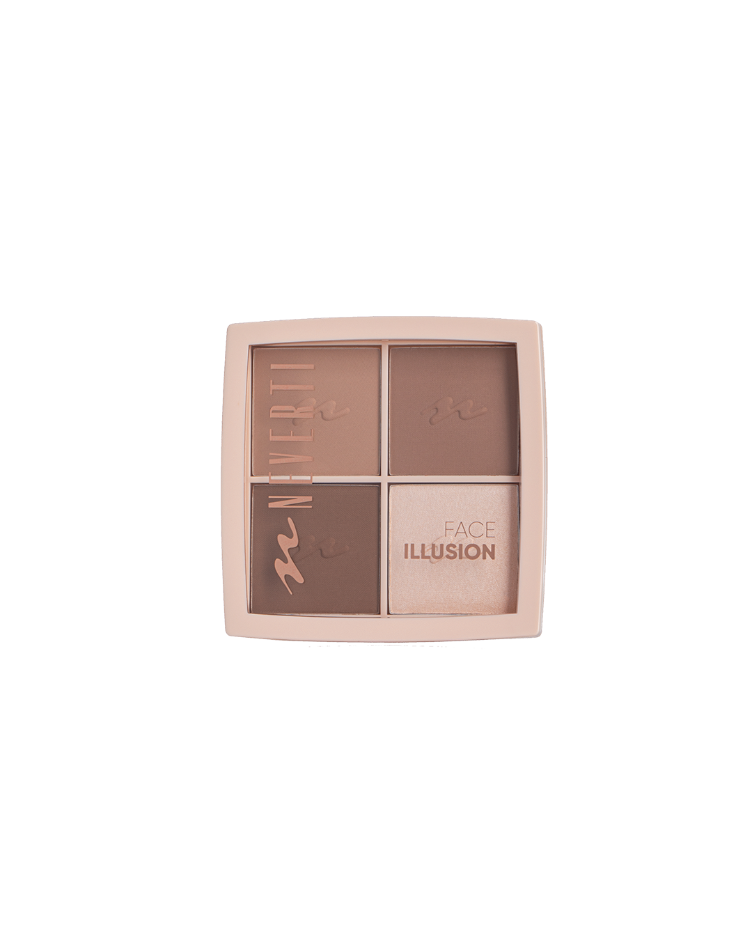 Neverti Face Illusion Highlighter Contour Palette