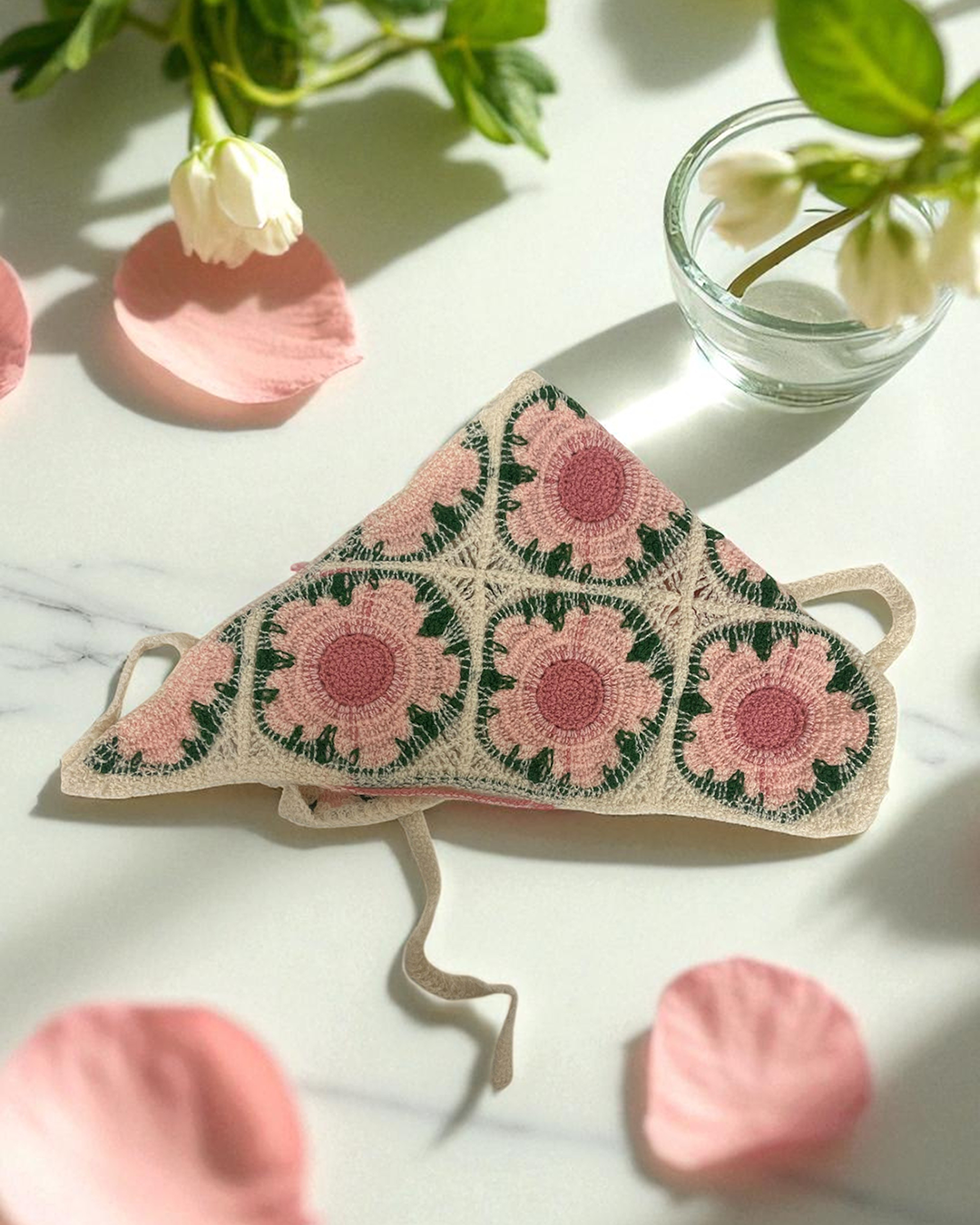Crochet Triangle Headband