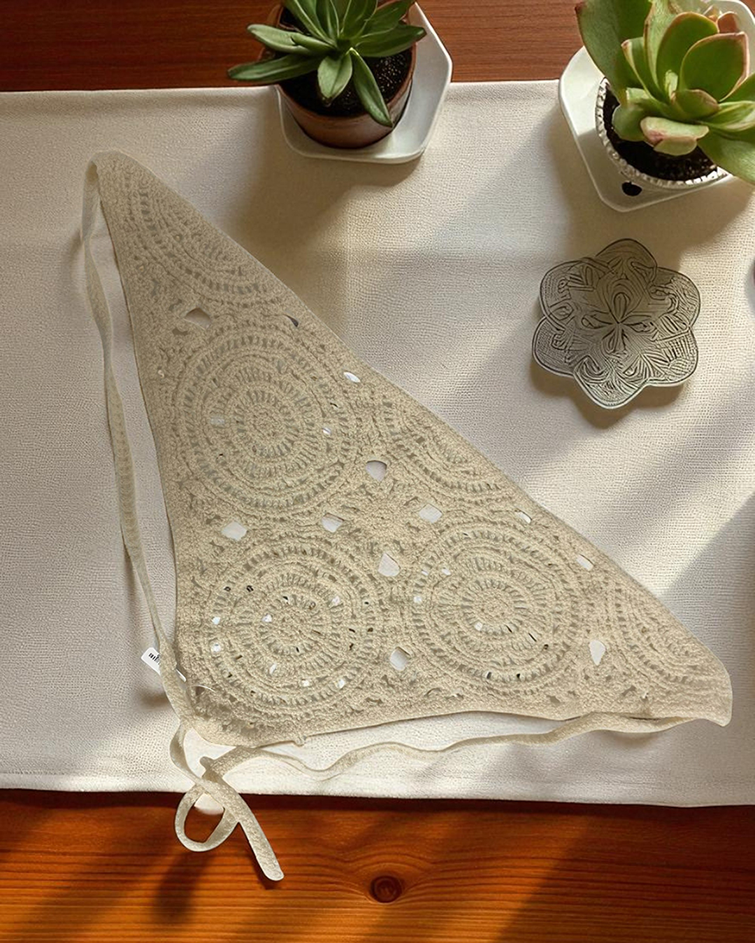 Crochet Triangle Headband