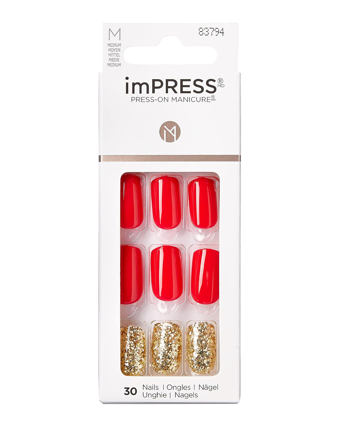 ImPress Press On Nails (KIMM08C)