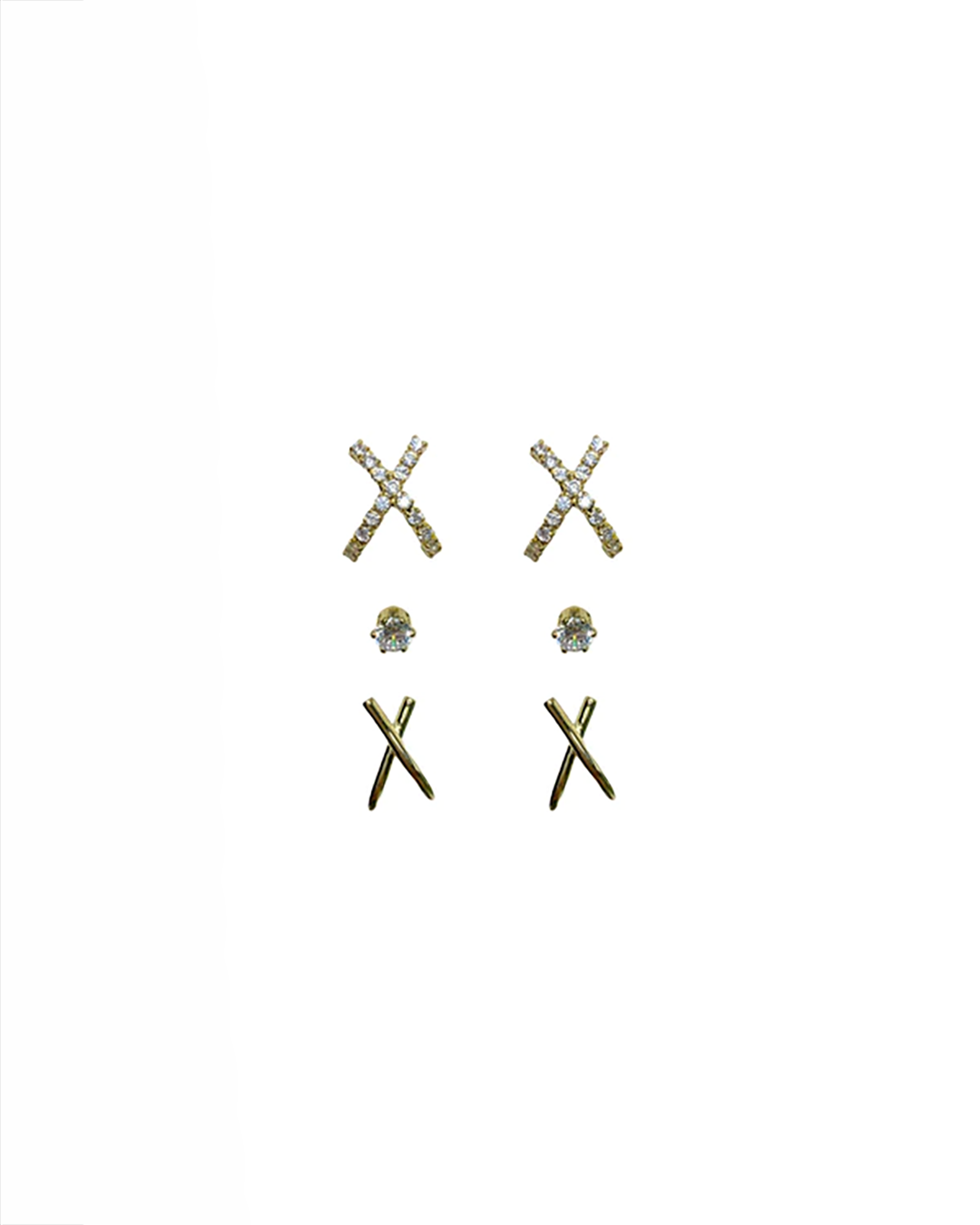 Stud Earrings Set