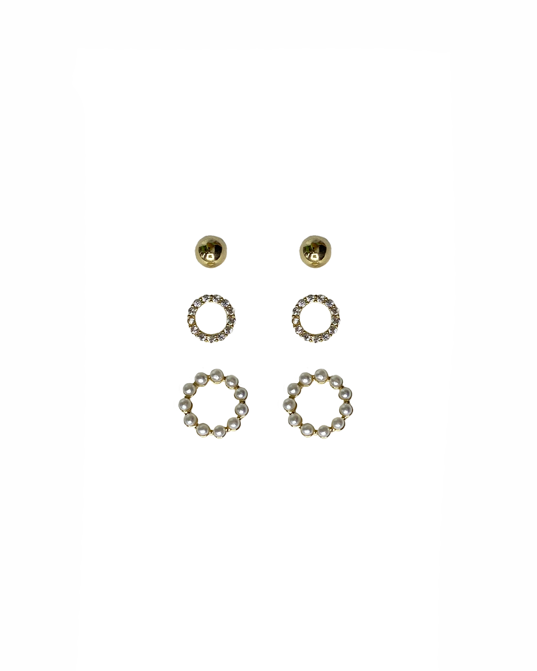 Stud Earrings Set