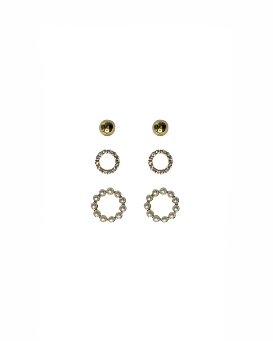 Stud Earrings Set