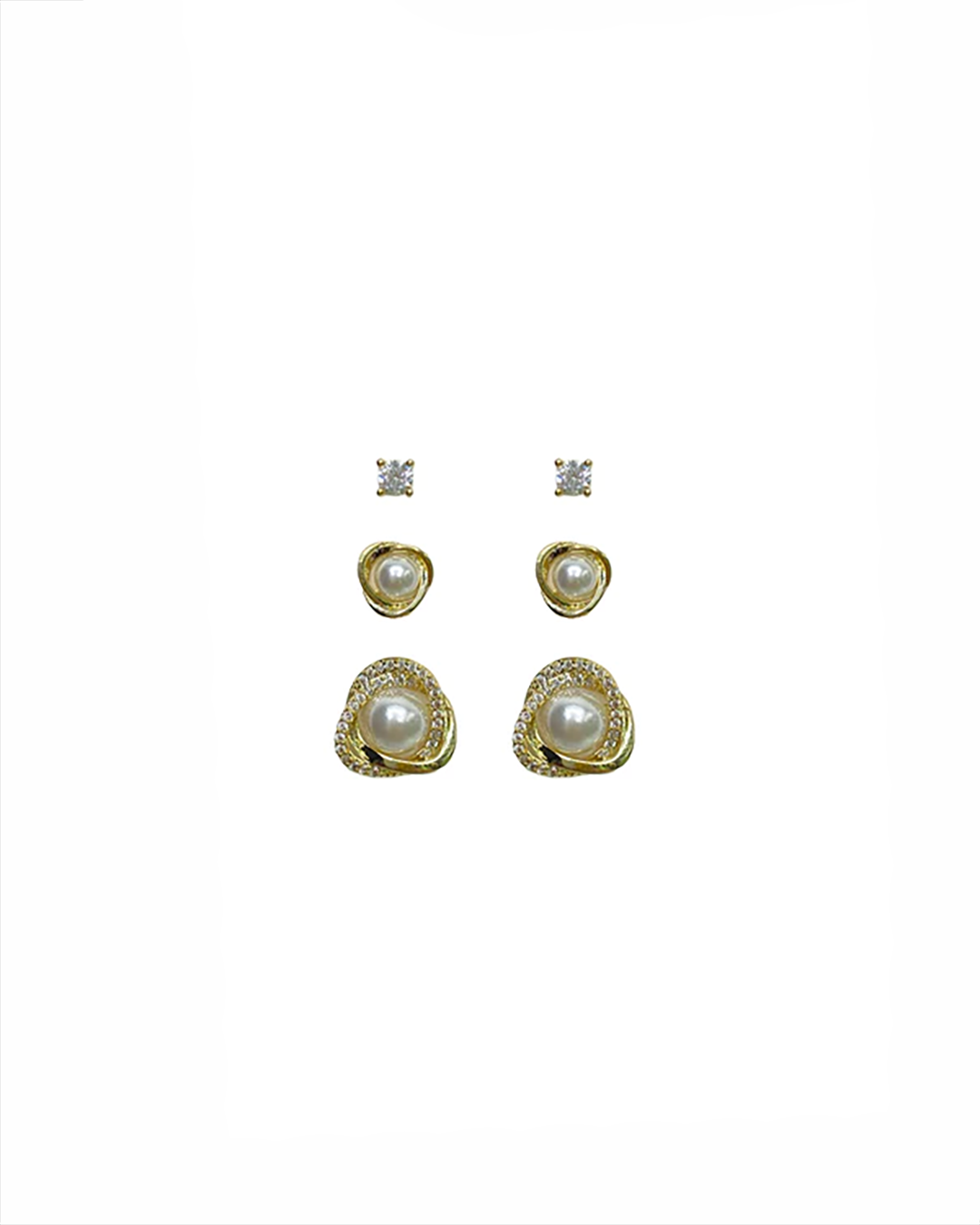 Studs Earrings Set