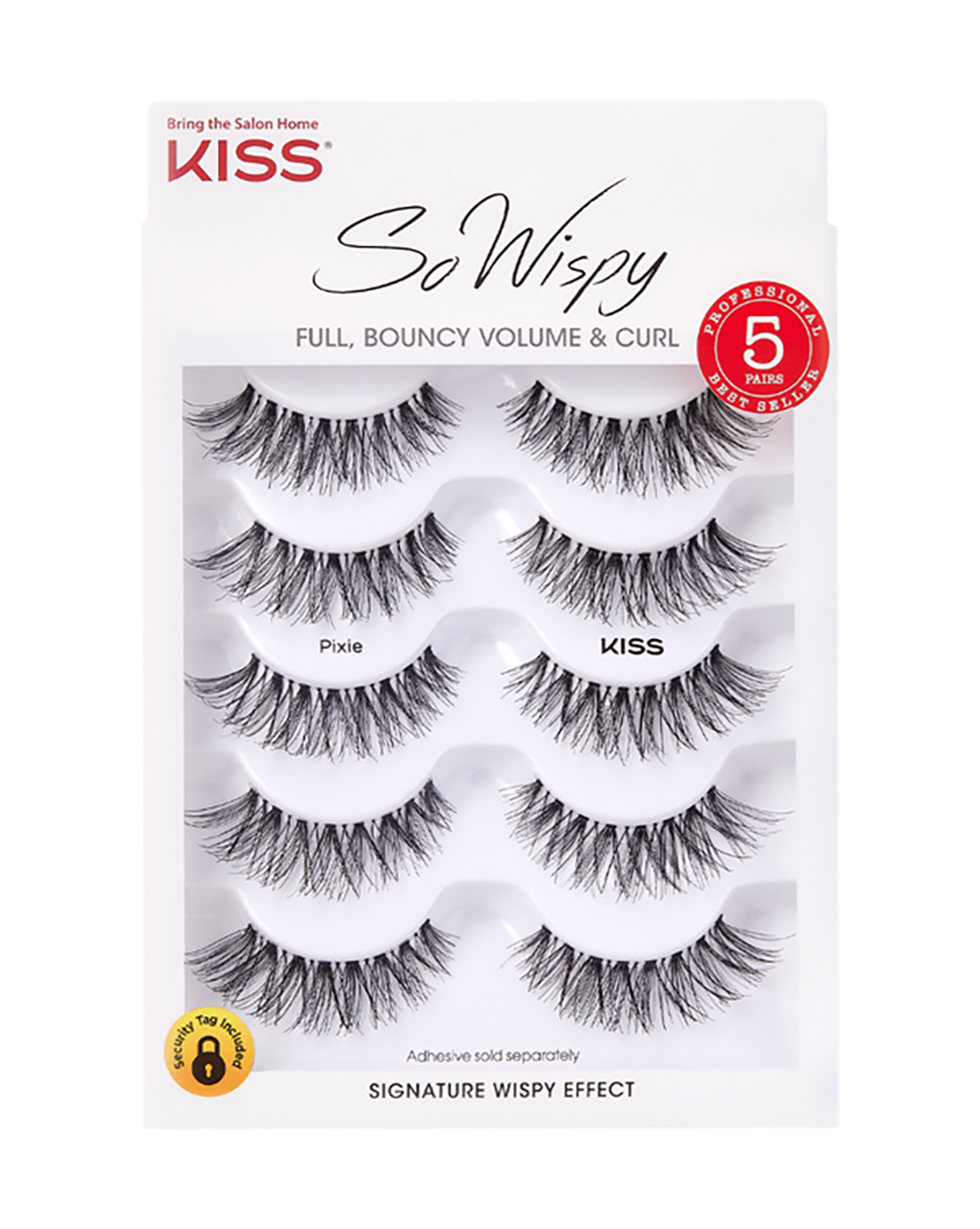 Kiss So Wispy Full , Bouncy Volume & Curl