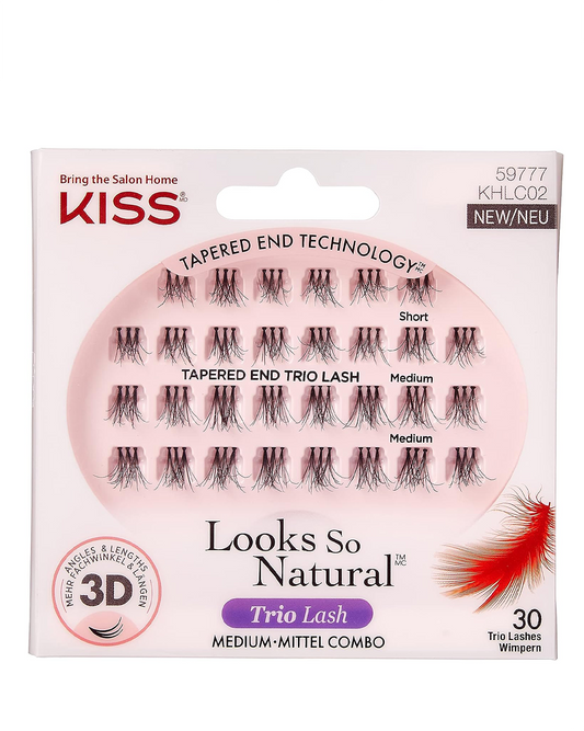 Kiss Looks So Natural Trio Lashes (KHLC02)