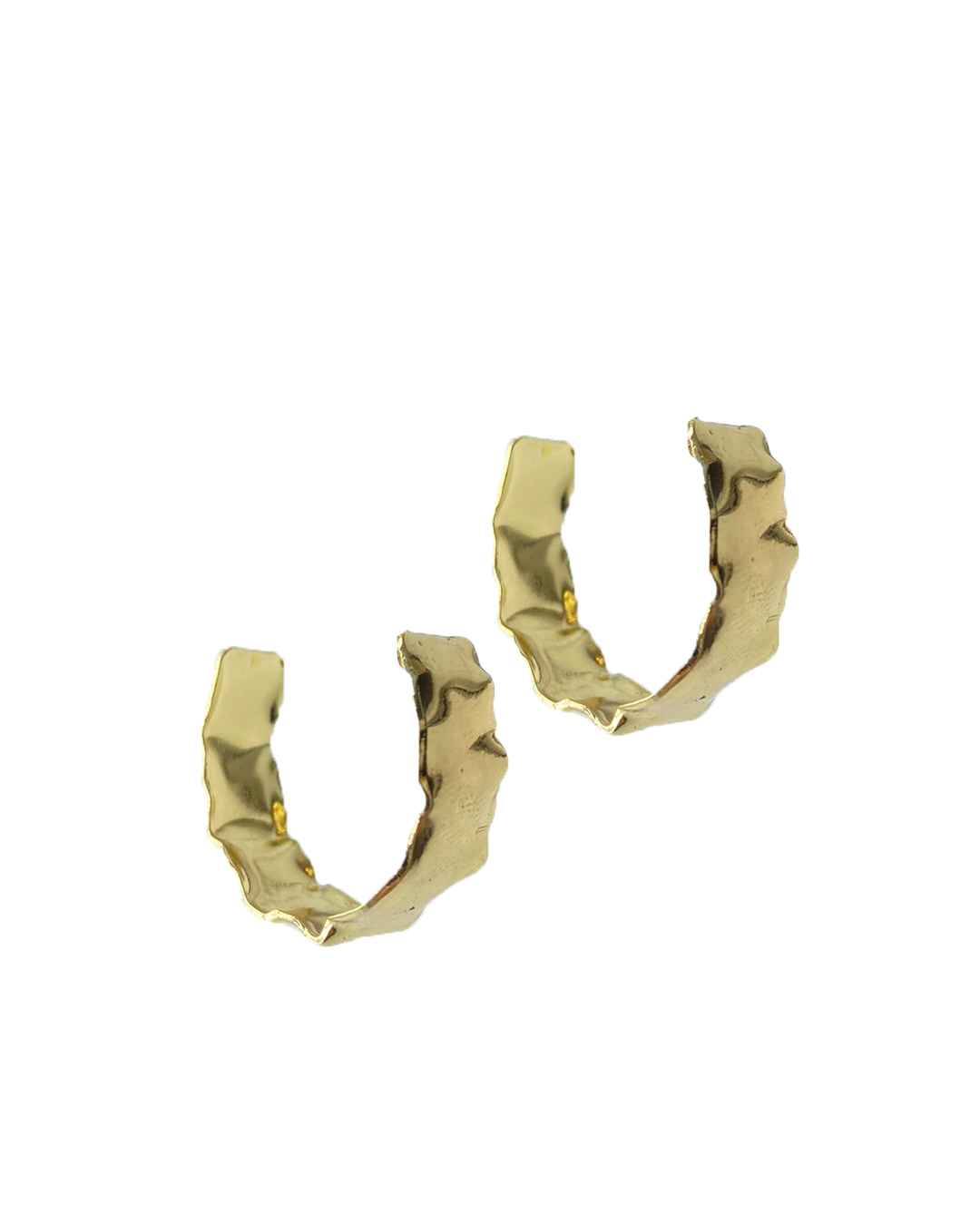 Large C Hoops Earrings