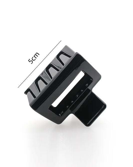 Hair Claw Clip Hollow Plastic Middle Size - 8367