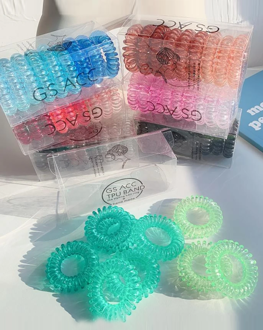 Hair Ties 9PCS (Tele Ties)