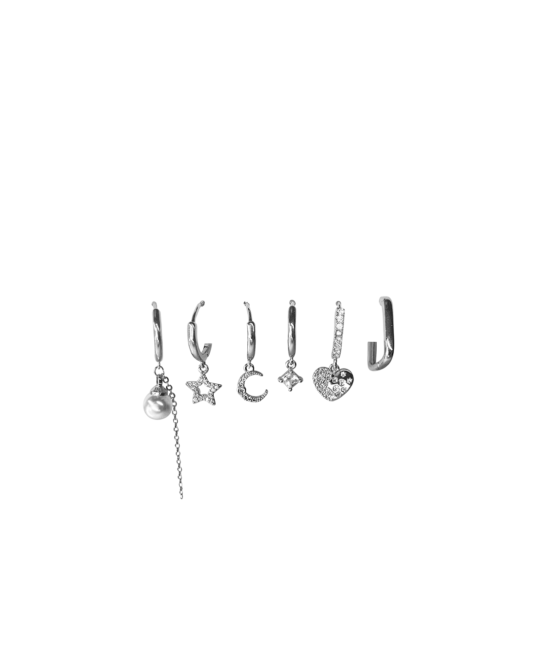 Huggie Earrings Set