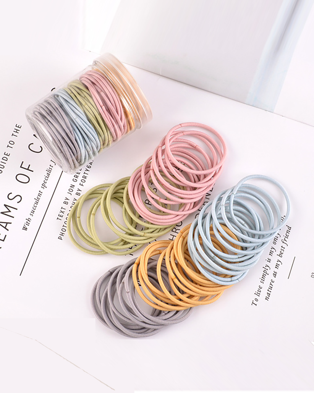 Hair Ties 100 PCS (Thin)