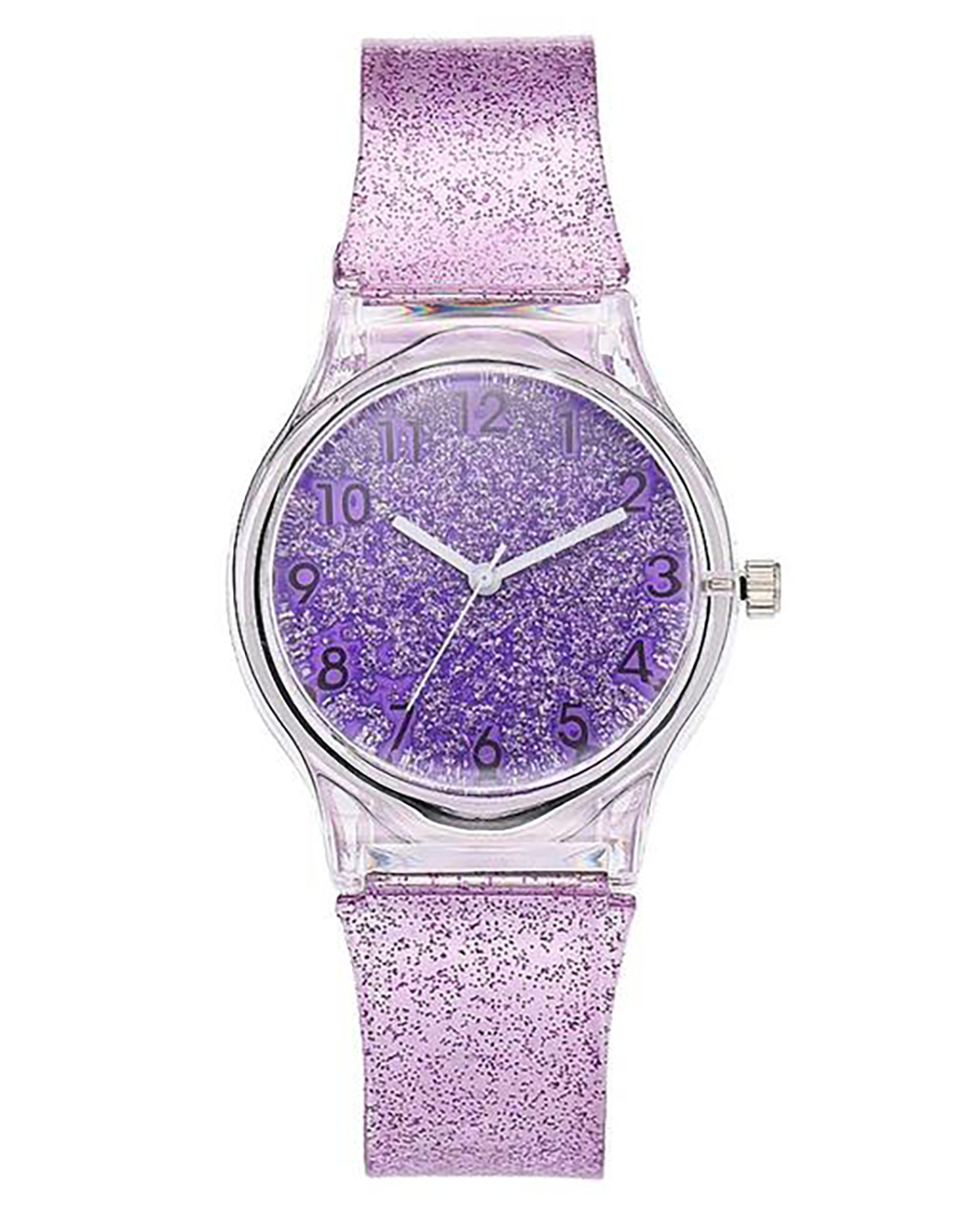 Silicone Transparent Plastic Watches