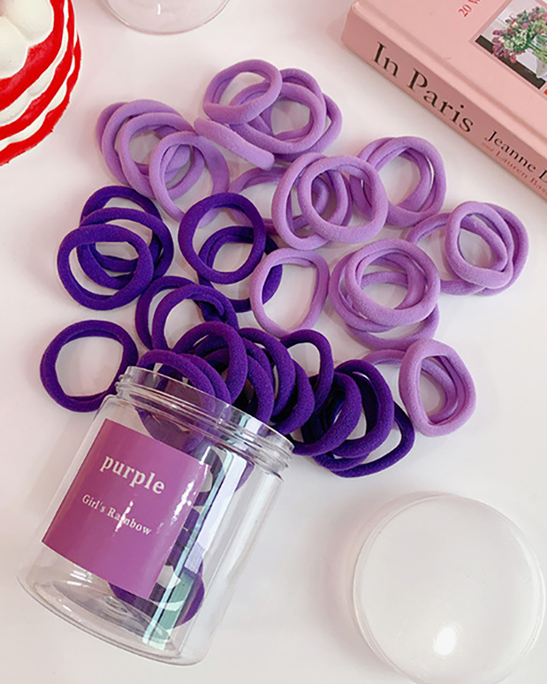 Hair Ties 50PCS  (Rubber Band)