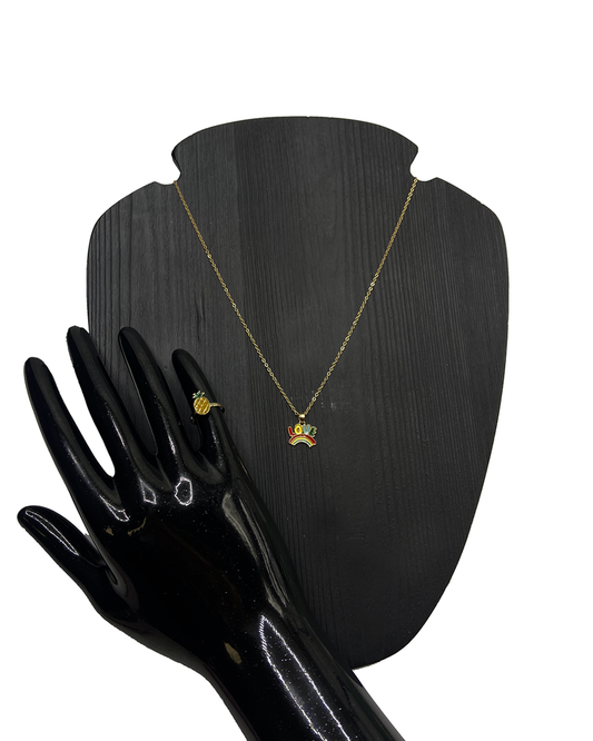 Necklace & Ring - Set