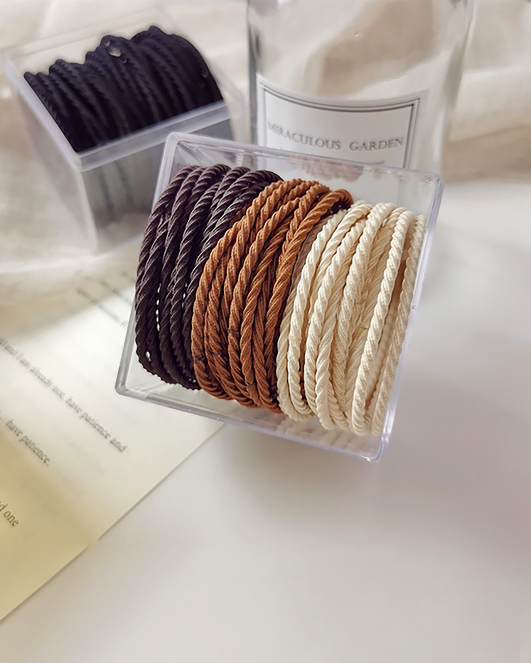 Hair Ties 50 Pcs (Twisted)