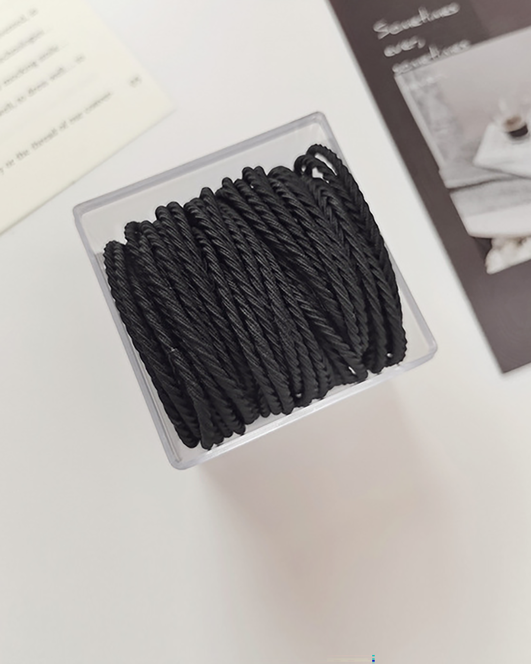 Hair Ties 50 Pcs (Twisted)