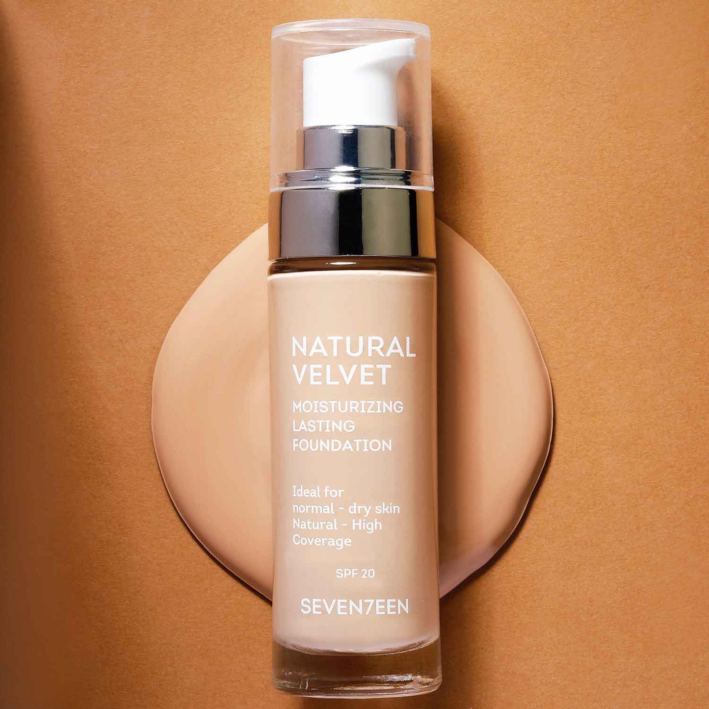 Seventeen Natural Velvet Long-lasting Matte Foundation