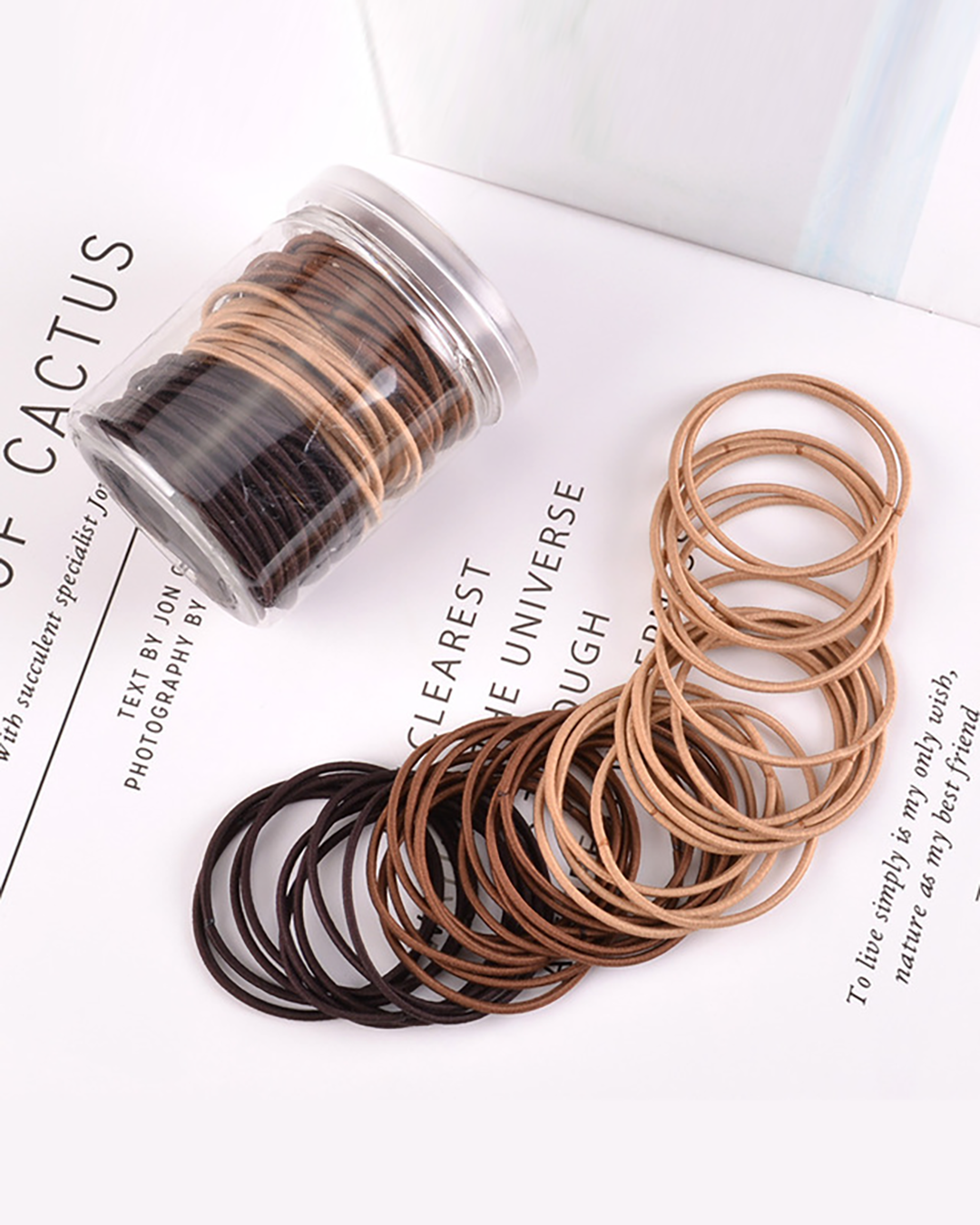 Hair Ties 100 PCS (Thin)