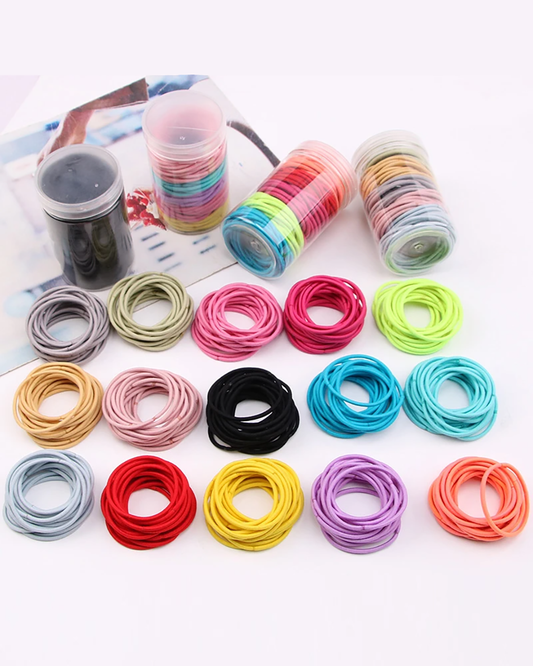 Hair Ties 100 PCS (Thin)