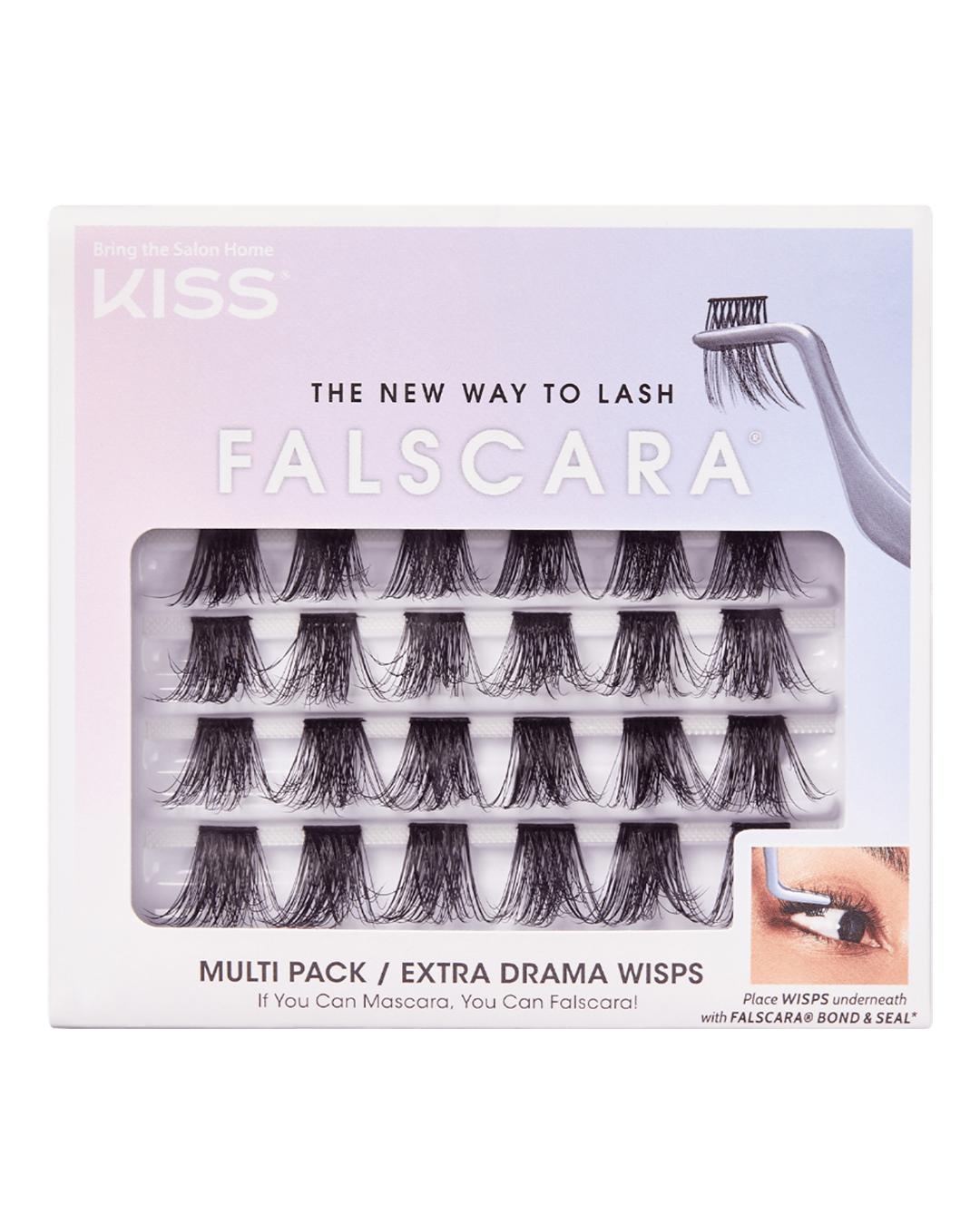 Kiss Falscara Eyelash Extra Drama Wisps (KFCM030C)