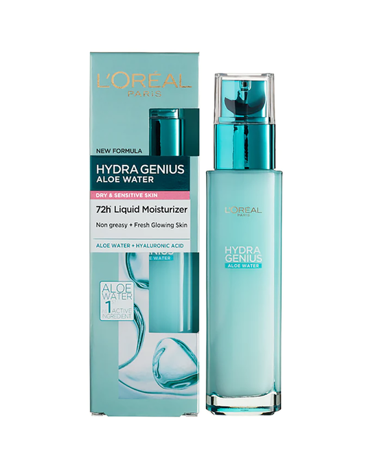 Loreal Paris Hydra Genius aloe Water Liquid Moisturizer For Dry And Sensitive Skin 70ml