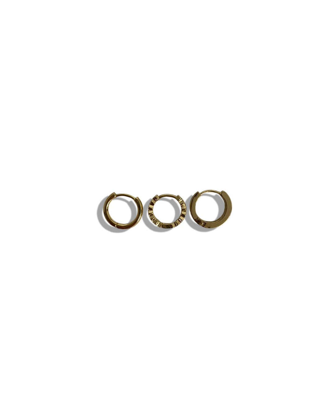 Hoops Earrings Set