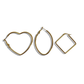 Hoops Earrings Set