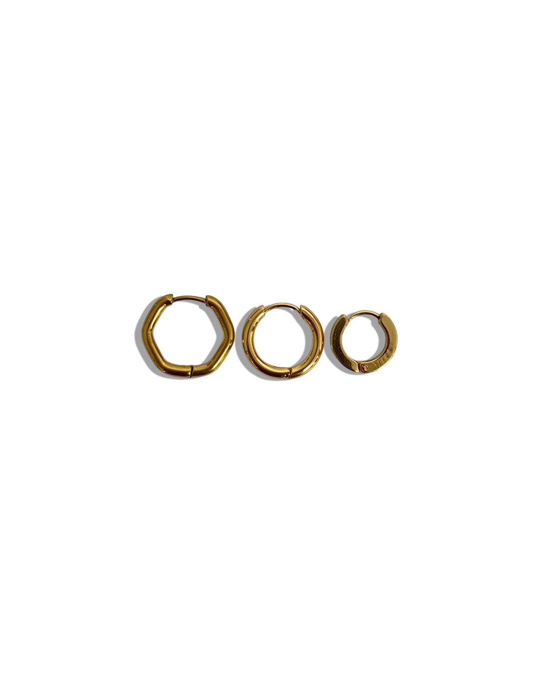 Hoops Earrings Set