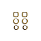Hoops Earrings Set