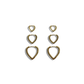 Hoops Earrings Set