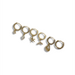 Hoops Earrings Set