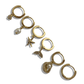 Hoops Earrings Set