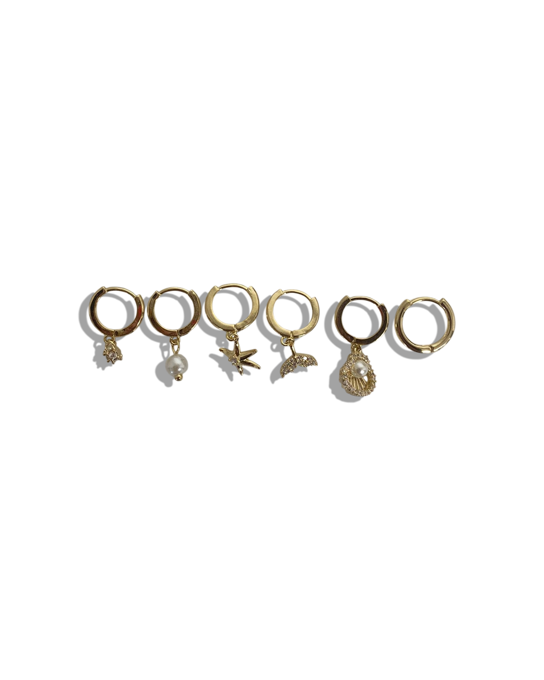 Hoops Earrings Set