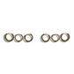 Hoops Earrings Set