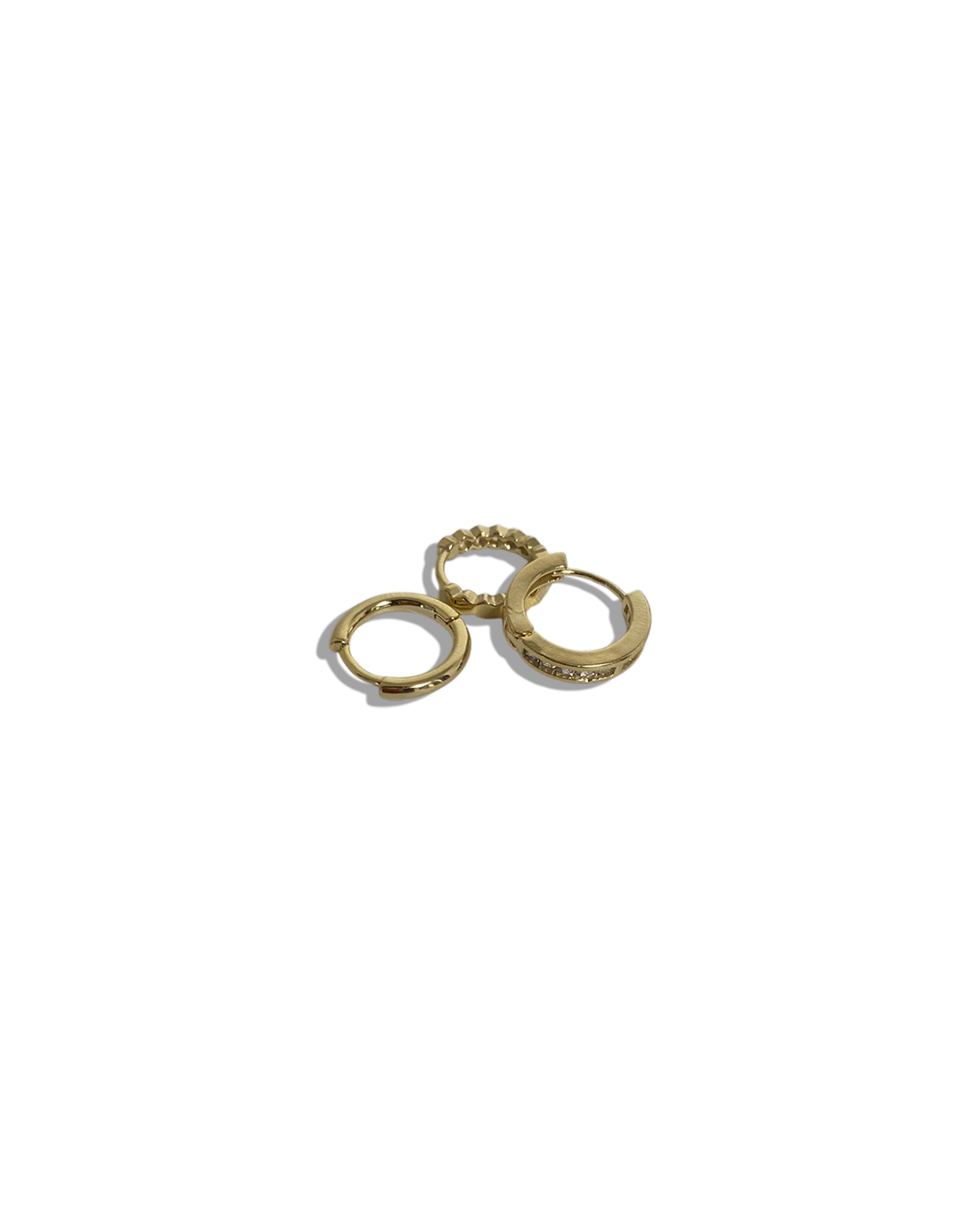 Hoops Earrings Set